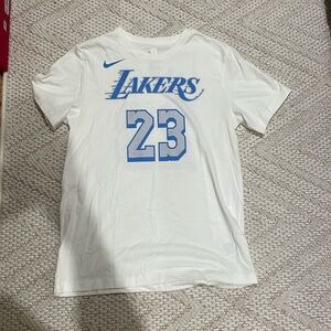 Nike Lebron James Lakers Jersey Shirt
